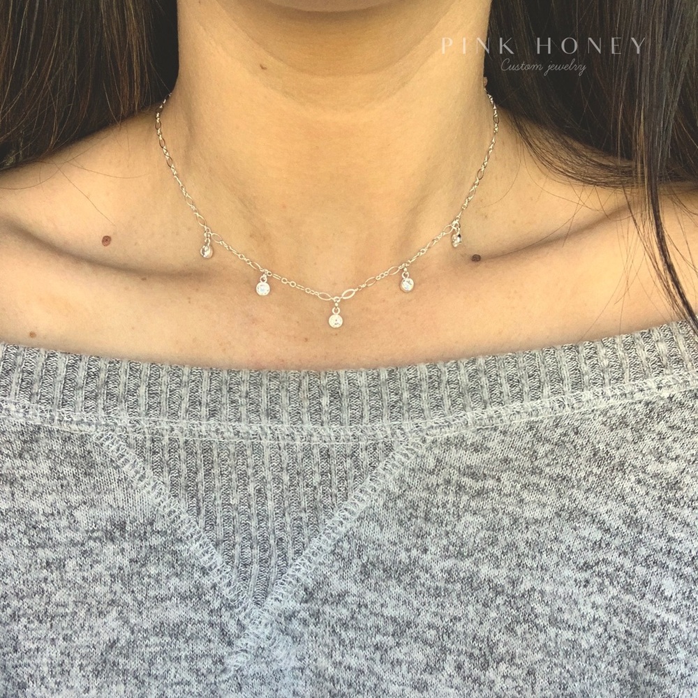 Sterling silver “fine and dandy” necklace - Picture 2 of 2